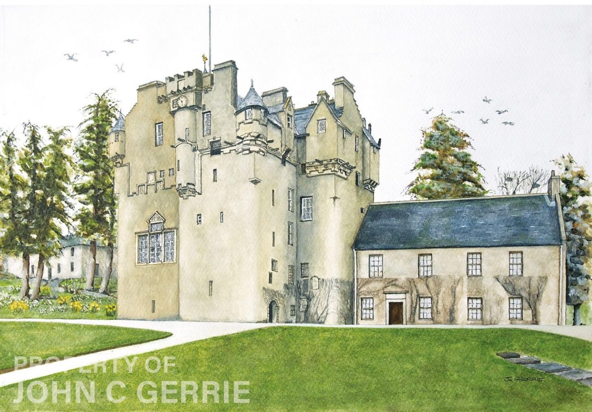 Crathes Castle by Banchory