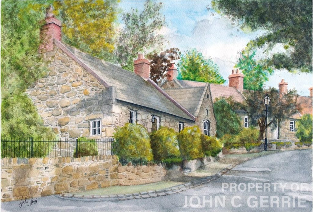 Review Featured Paintings Cottown of Balgownie Cottages