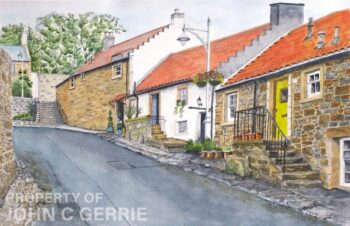 Sandend Village with Alison Harbour Street Crail
