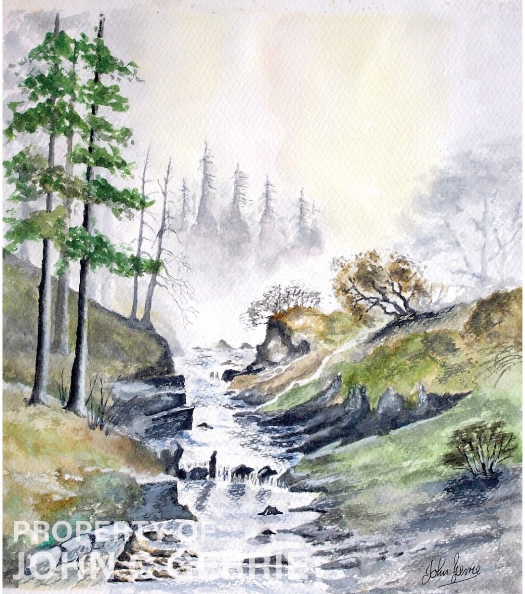 Waterfall in Highlands (Original)