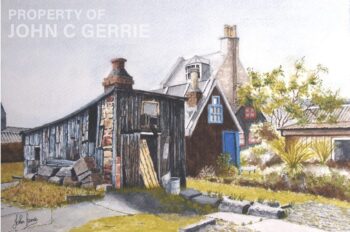 Village Buildings at Kirkcudbright Fittie Aberdeen Sheds