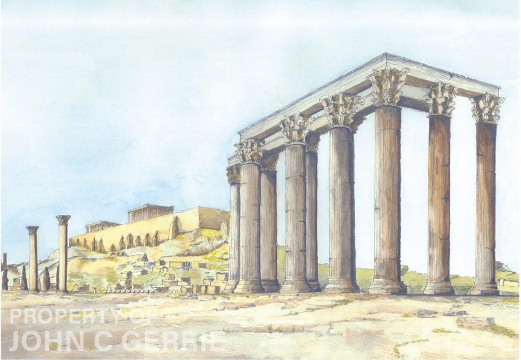 Gallery V3 Temple of Zeus Athens