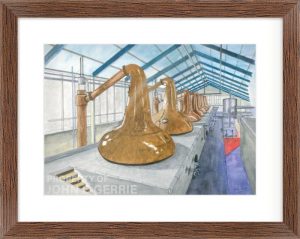 Framed Picture Ardmore Distillery Distillation Room