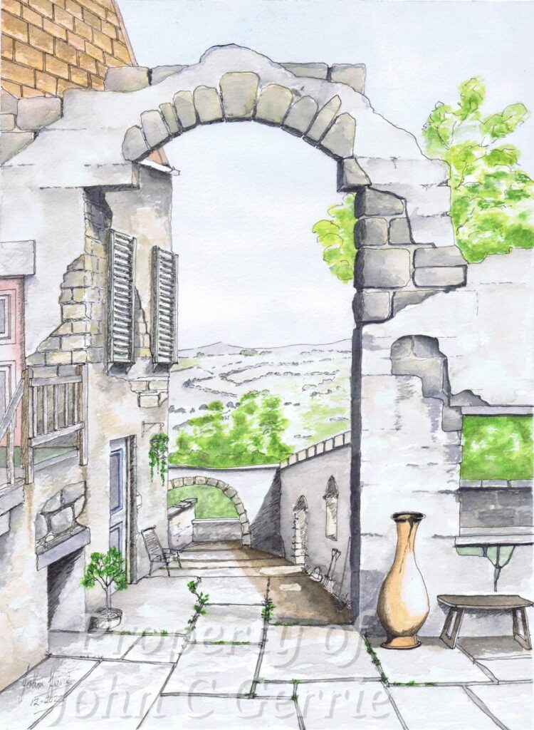 Gallery V3 Tuscan Alleyway