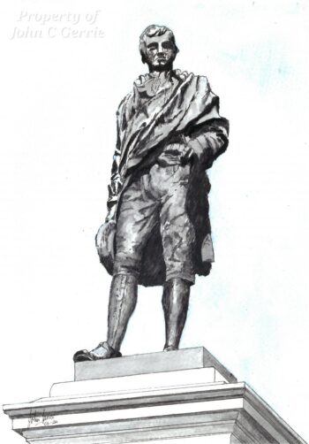 William Wallace Statue: Aberdeen Robert Burns Statue