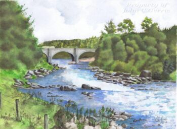 The Academy, Schoolhill - Aberdeen Potarch bridge over river Dee